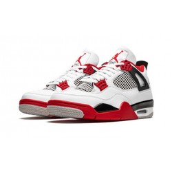 Stockx Nike Jordan 4 Fire Red WHITE Shoes DC7770 160