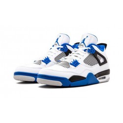 Stockx Nike Jordan 4 Motorsport WHITE Shoes 308497 117