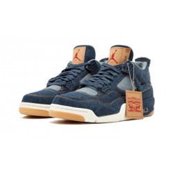 Stockx Nike Jordan 4 NRG Levi"s DENIM Shoes AO2571 401