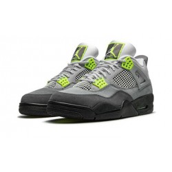 Stockx Nike Jordan 4 Neon COOL GREY Shoes CT5342 007