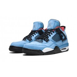 Stockx Nike Jordan 4 Cactus Jack University Blue/Varsity Red University Blue Shoes 308497 406
